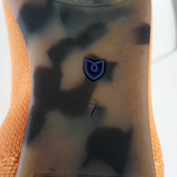 Rothy's The Point Tangerine Orange Ballet Flats Shoes - Picture 8 of 8